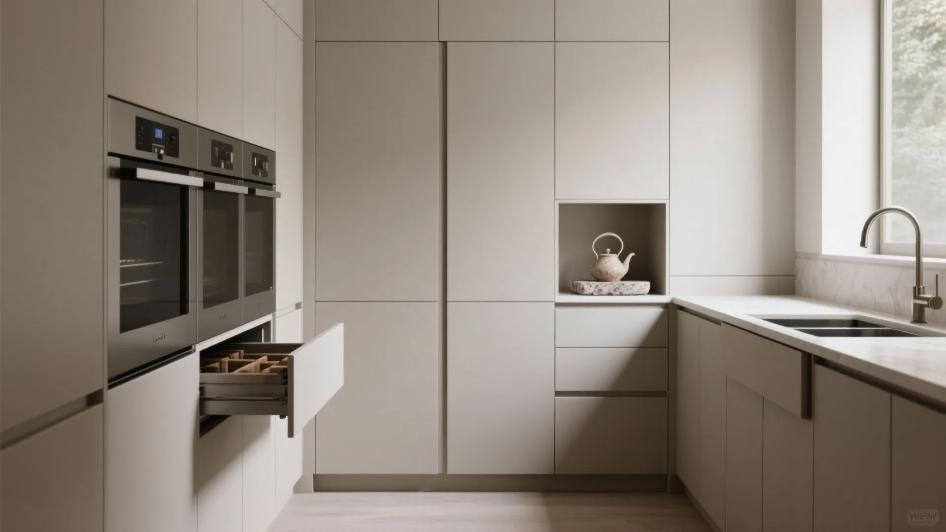 Integrated Storage with Minimal Lines