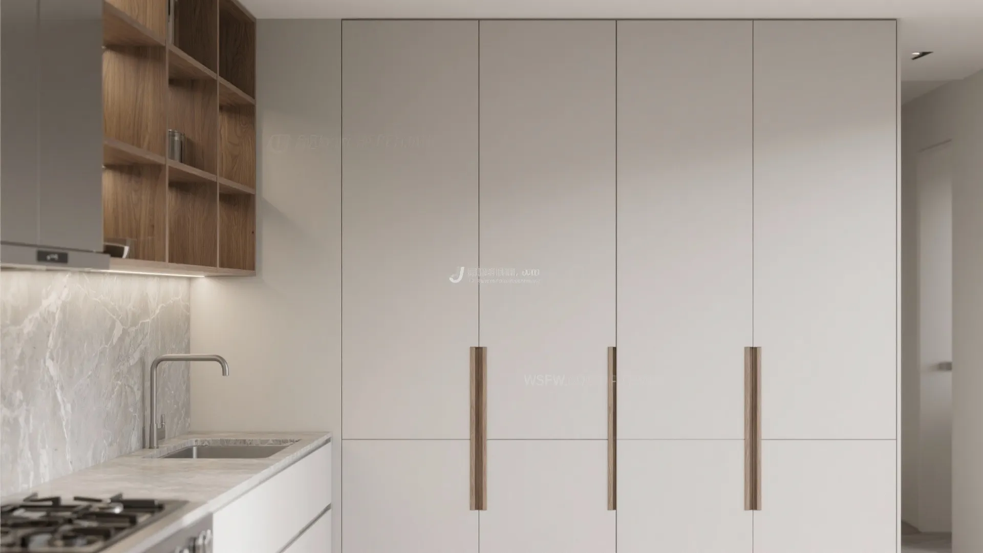 Minimalist Luxury Storage With Integrated Lines