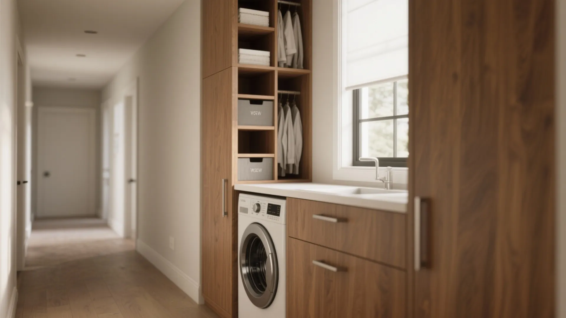 Prioritize storage that blends into architecture