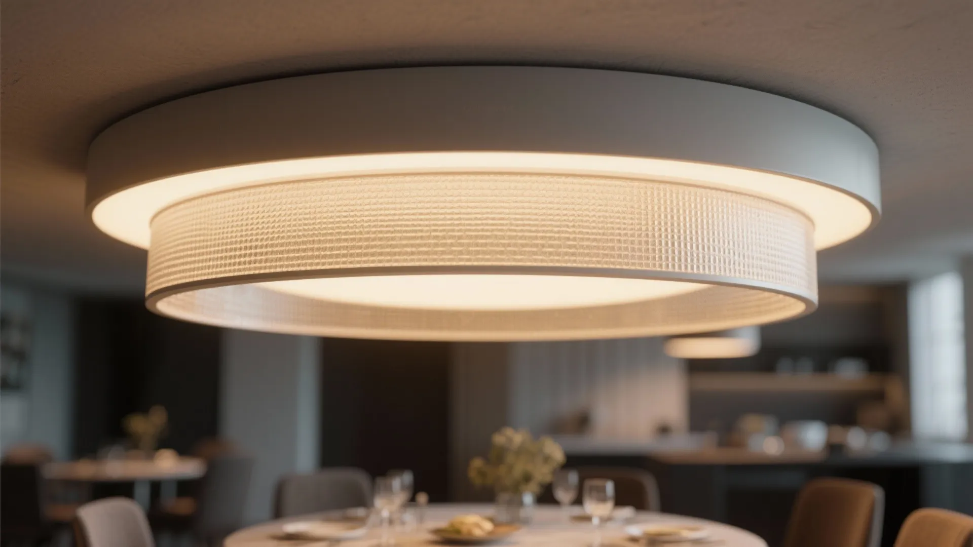 4. Flush Mounts with Integrated Accent Features