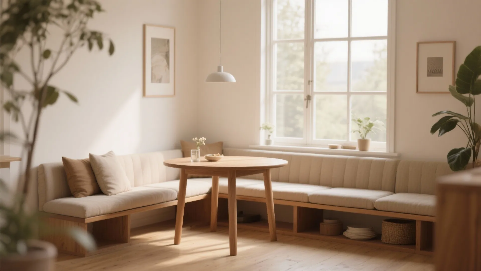 8. Integrated Window Bench