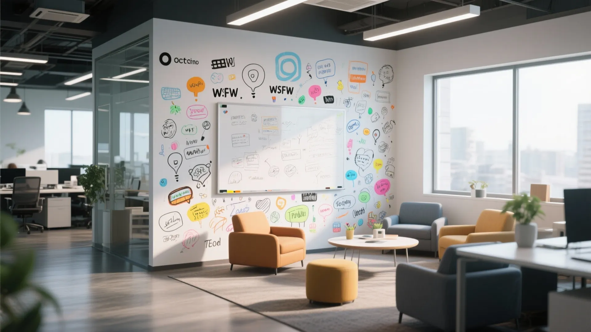 7. Interactive Art Corners