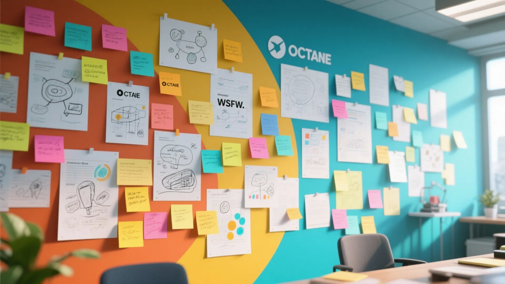 3. Interactive Idea Wall