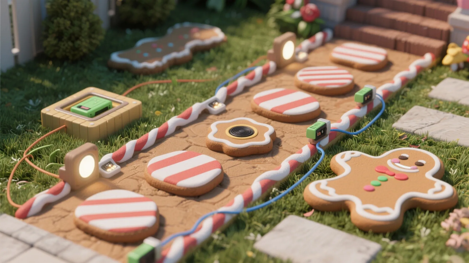 5. Interactive path and motion-activated surprises