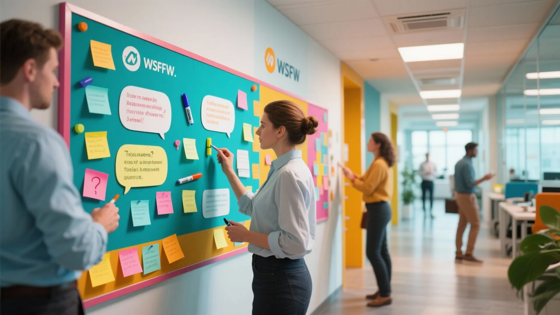 3. Interactive Q&A Board