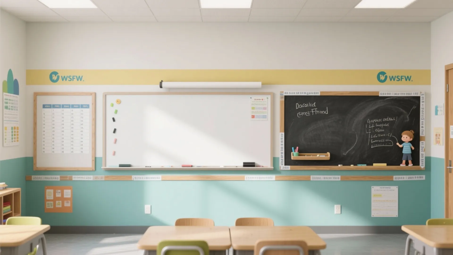 Interactive Walls: Chalkboard, Whiteboard & Magnetic Paint