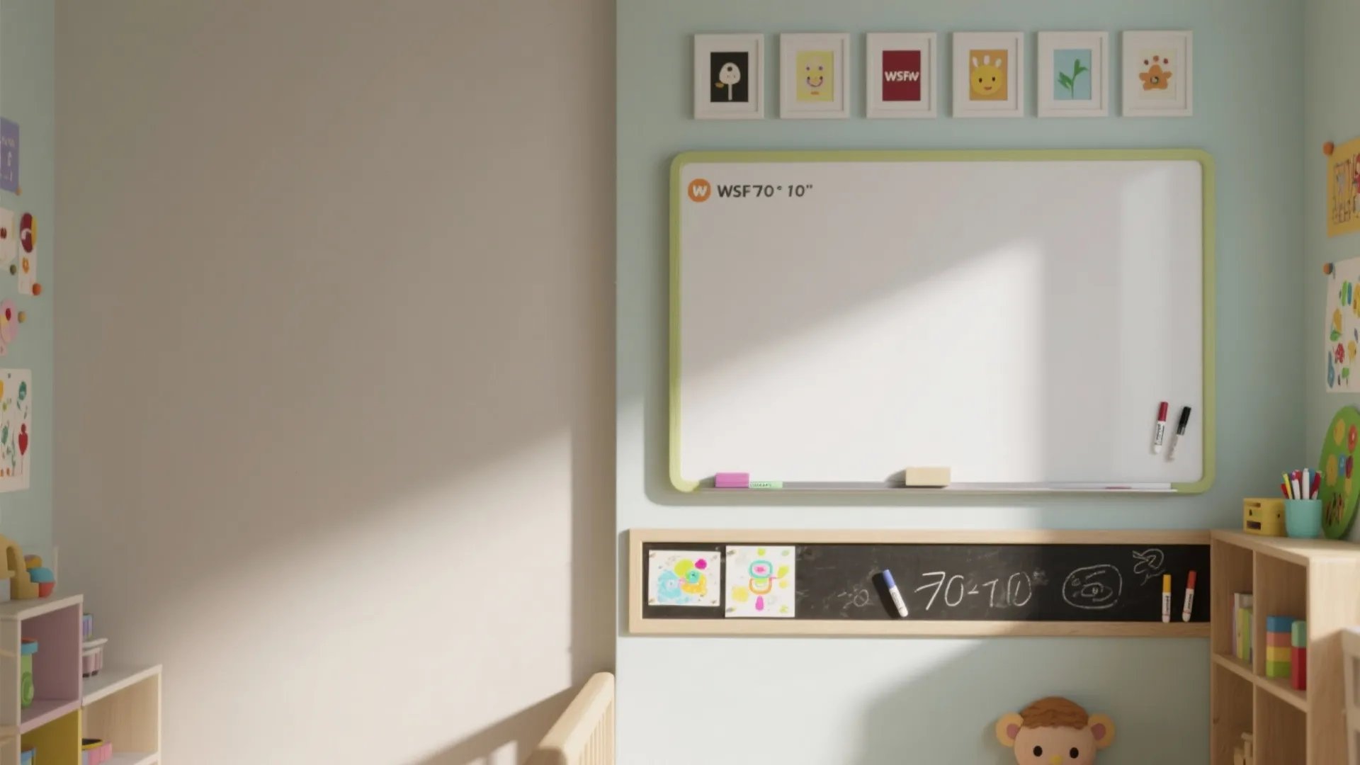 Interactive Accent Walls: Chalkboard, Whiteboard, and Magnetic Paint