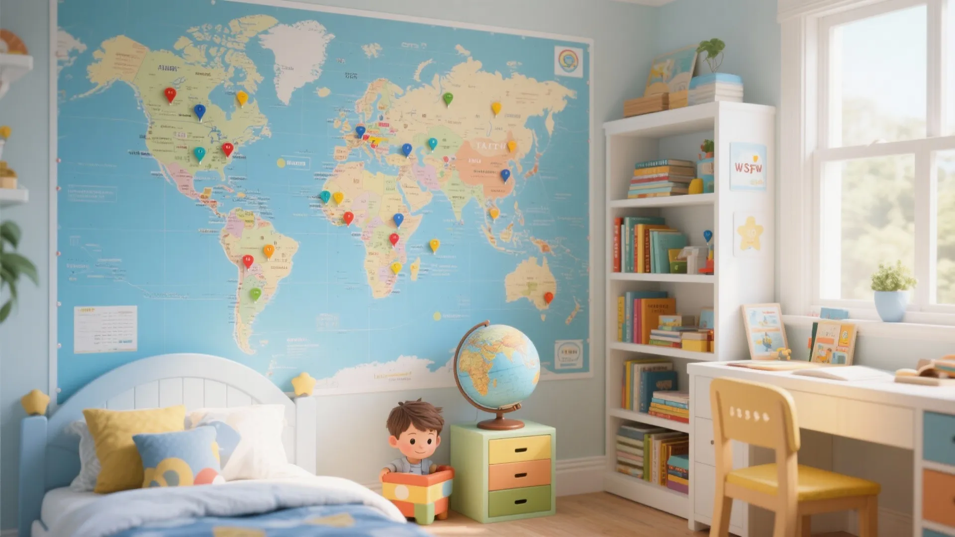 Interactive Wall Maps