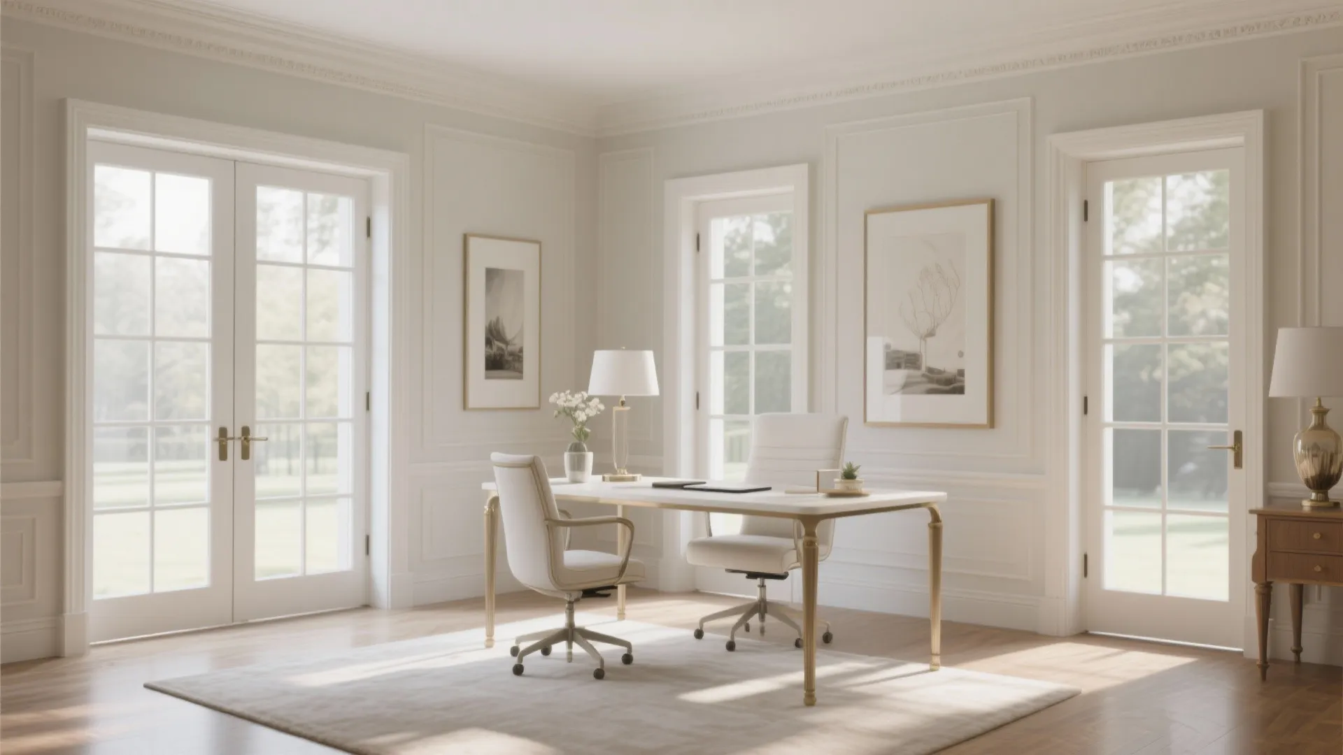 4. Interior French Doors