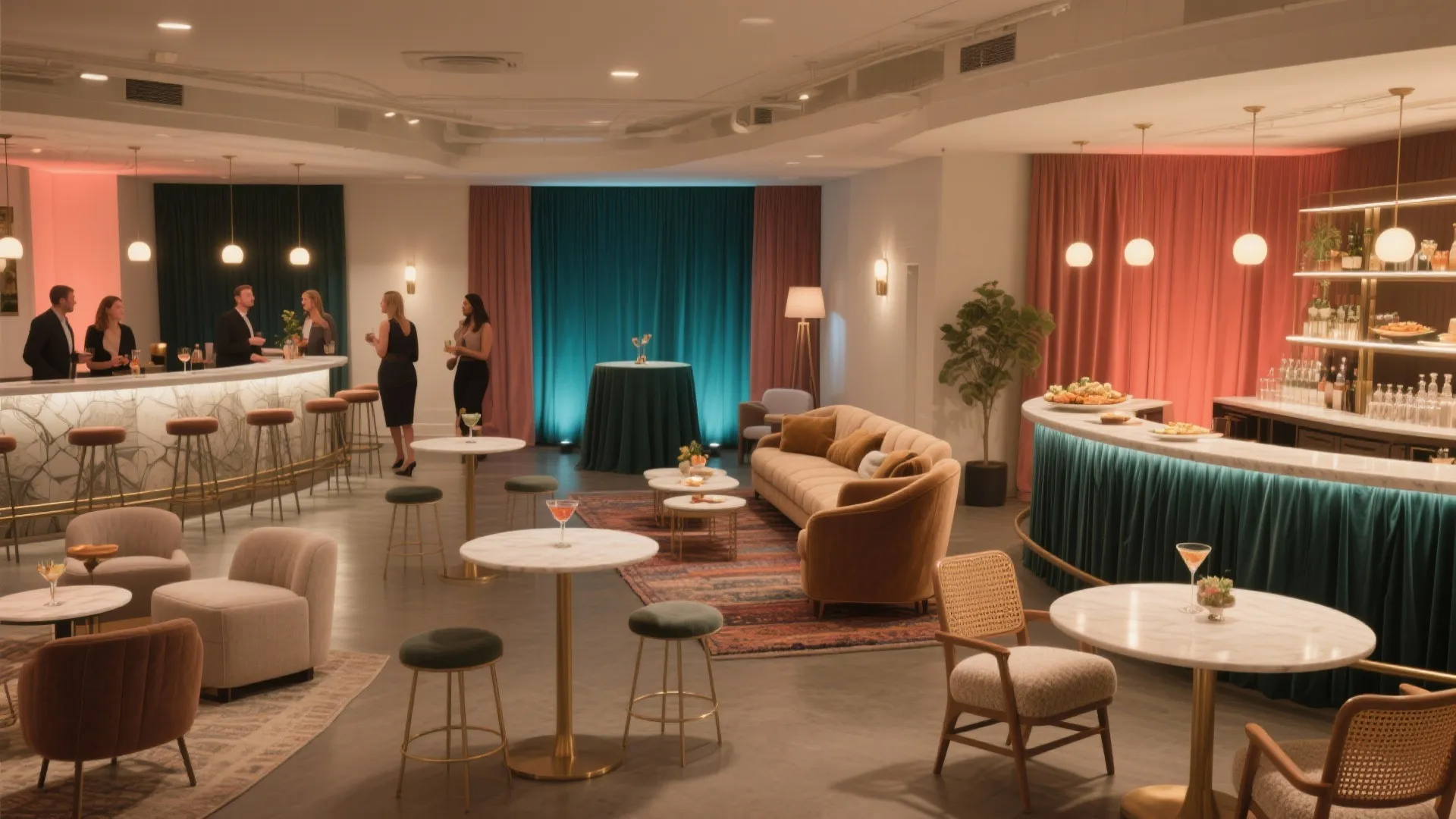 Small Party Hall Ideas for 25 Guests: Space-Smart Planning