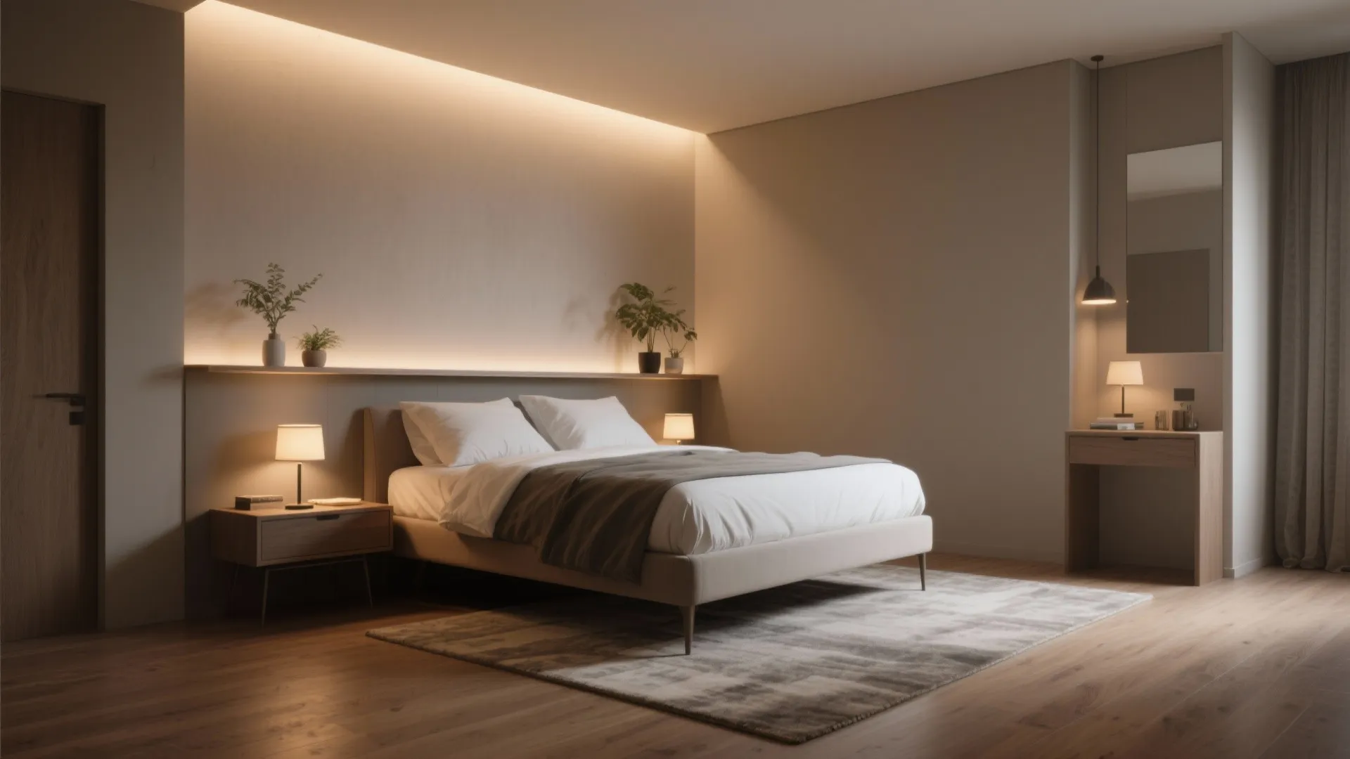 Intimate furniture arrangement