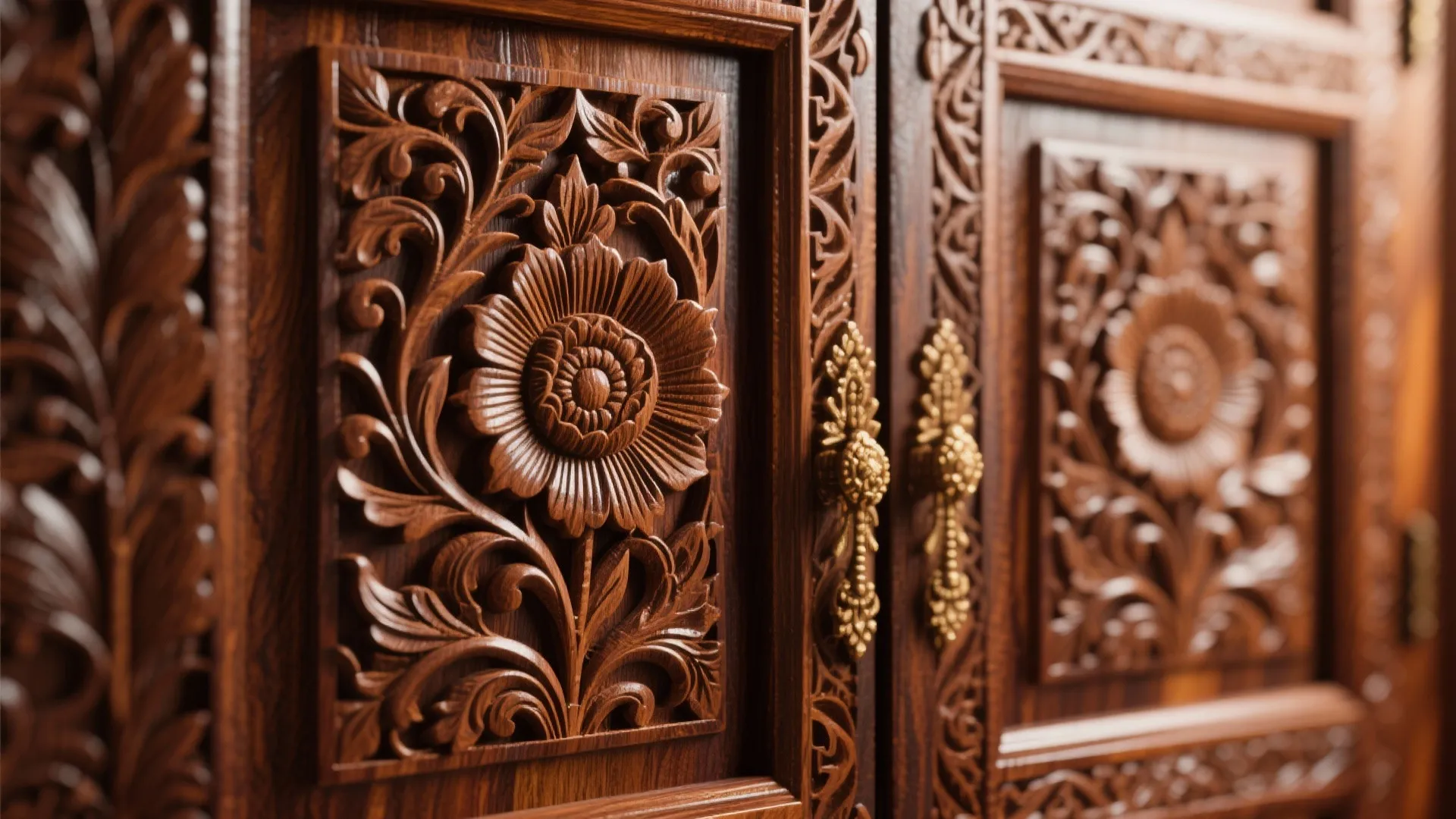 Intricate Carved Doors