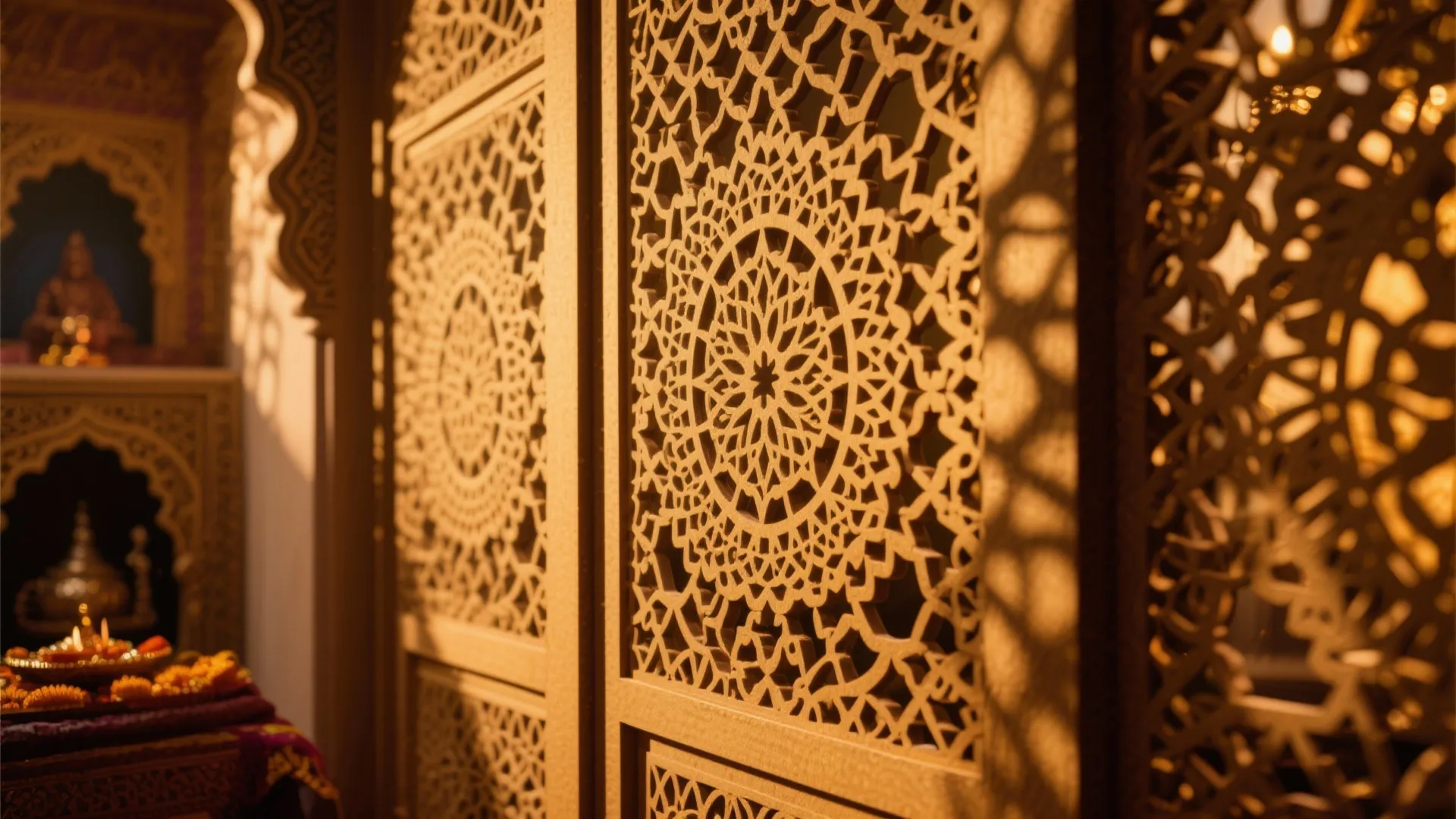 Intricate Jaali Work for Ventilation