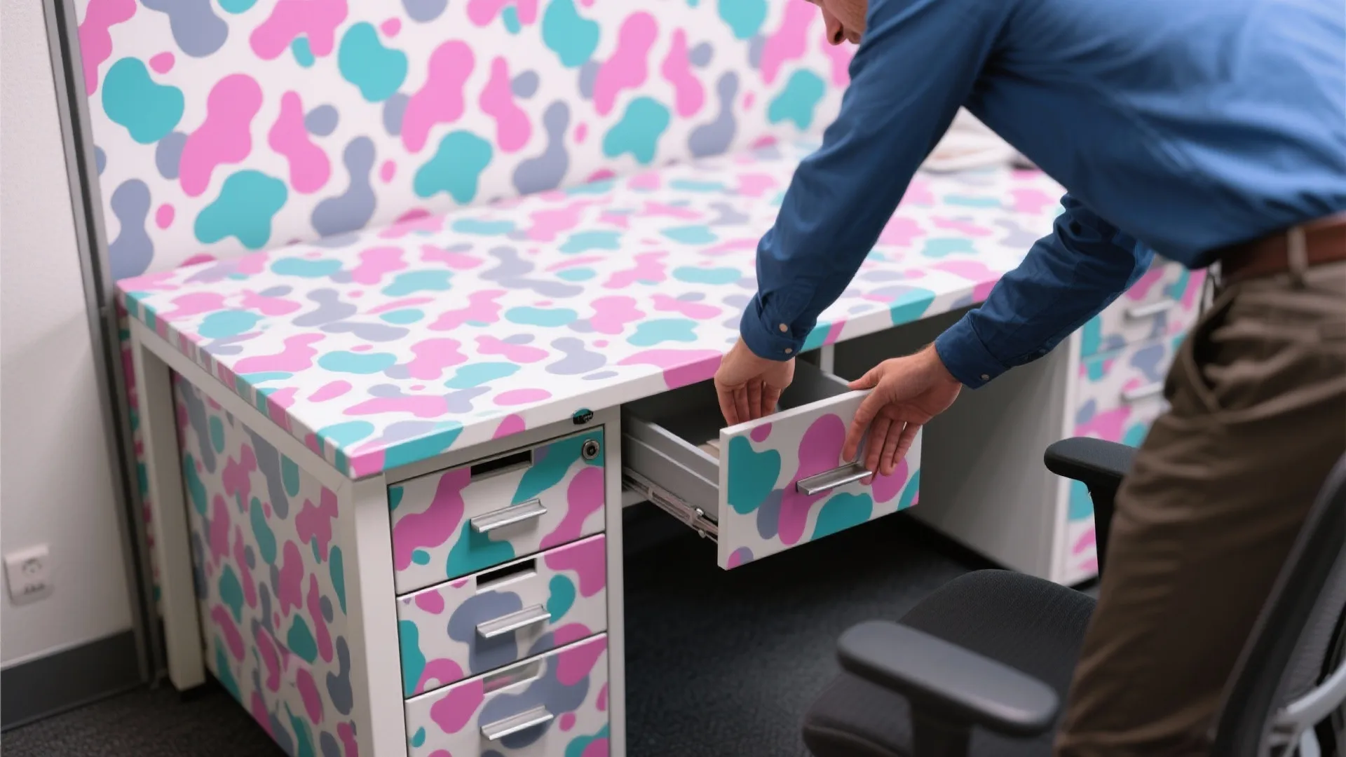 9. Invisible Desk Drawers