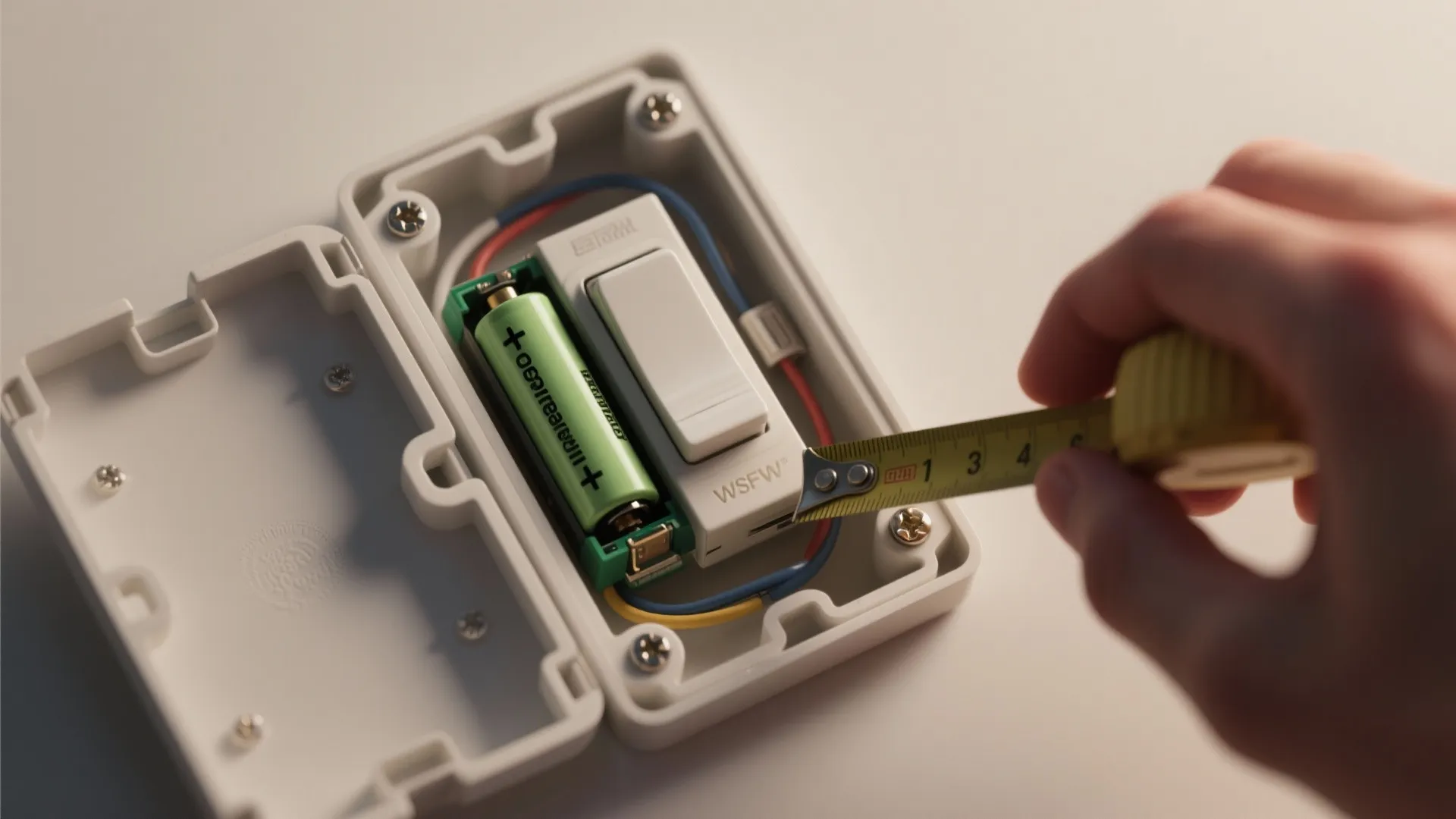 3. Battery-powered in-wall replacement