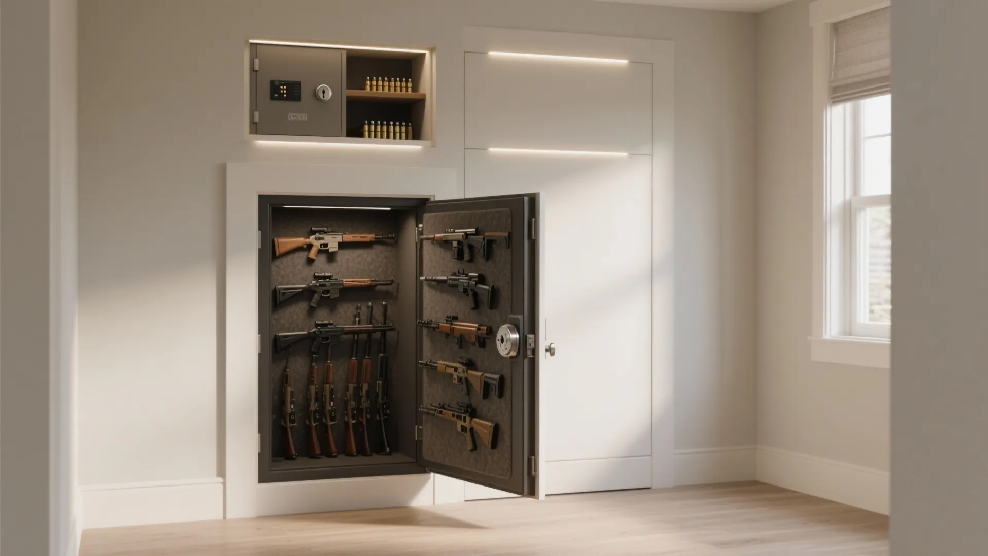 DIY In-Wall Gun Safe Between Studs: Secure Storage Made Simple: Fast-Track Guide to Building a Hidden Gun Safe in 1 Minute