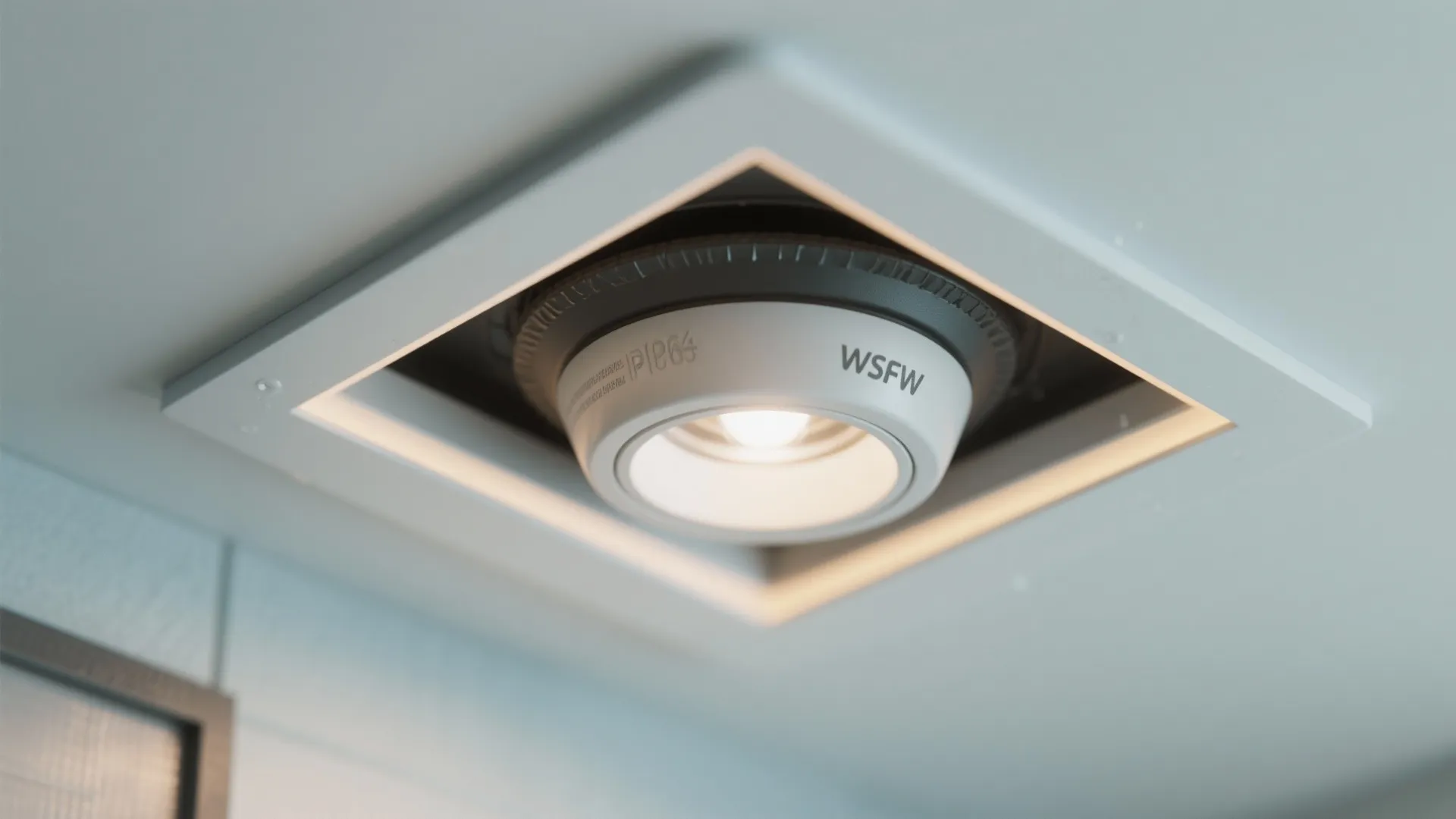 Integrated Ventilation and "Waterproof Recessed Lighting"