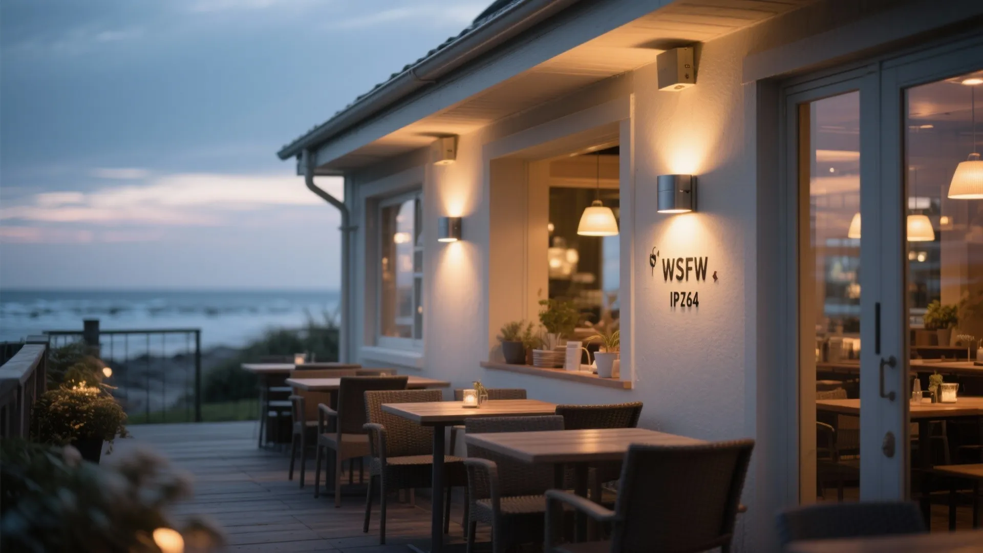 IP-rated wall lights for patios and semi-open façades