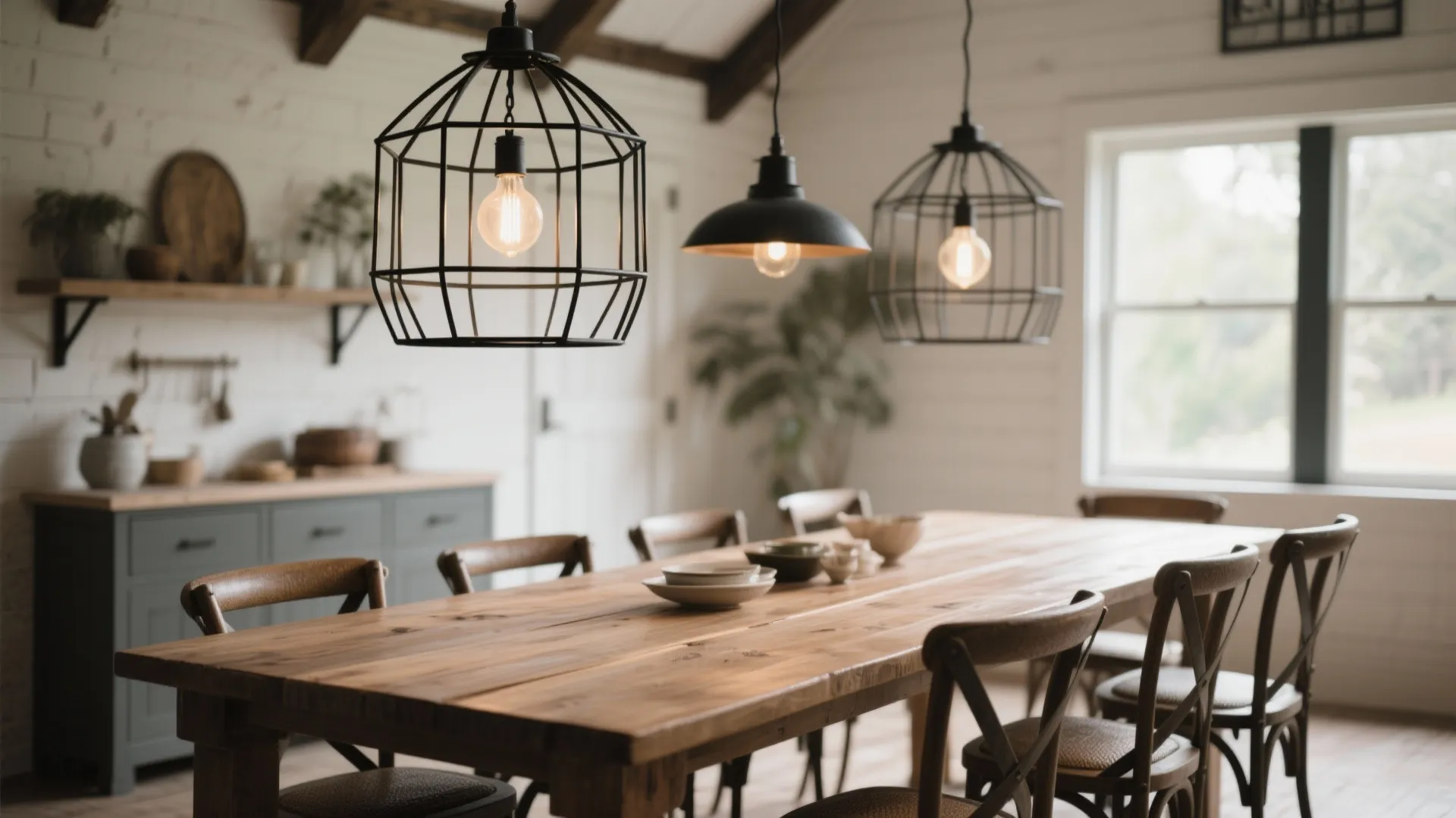 3. Iron Cage Fixtures