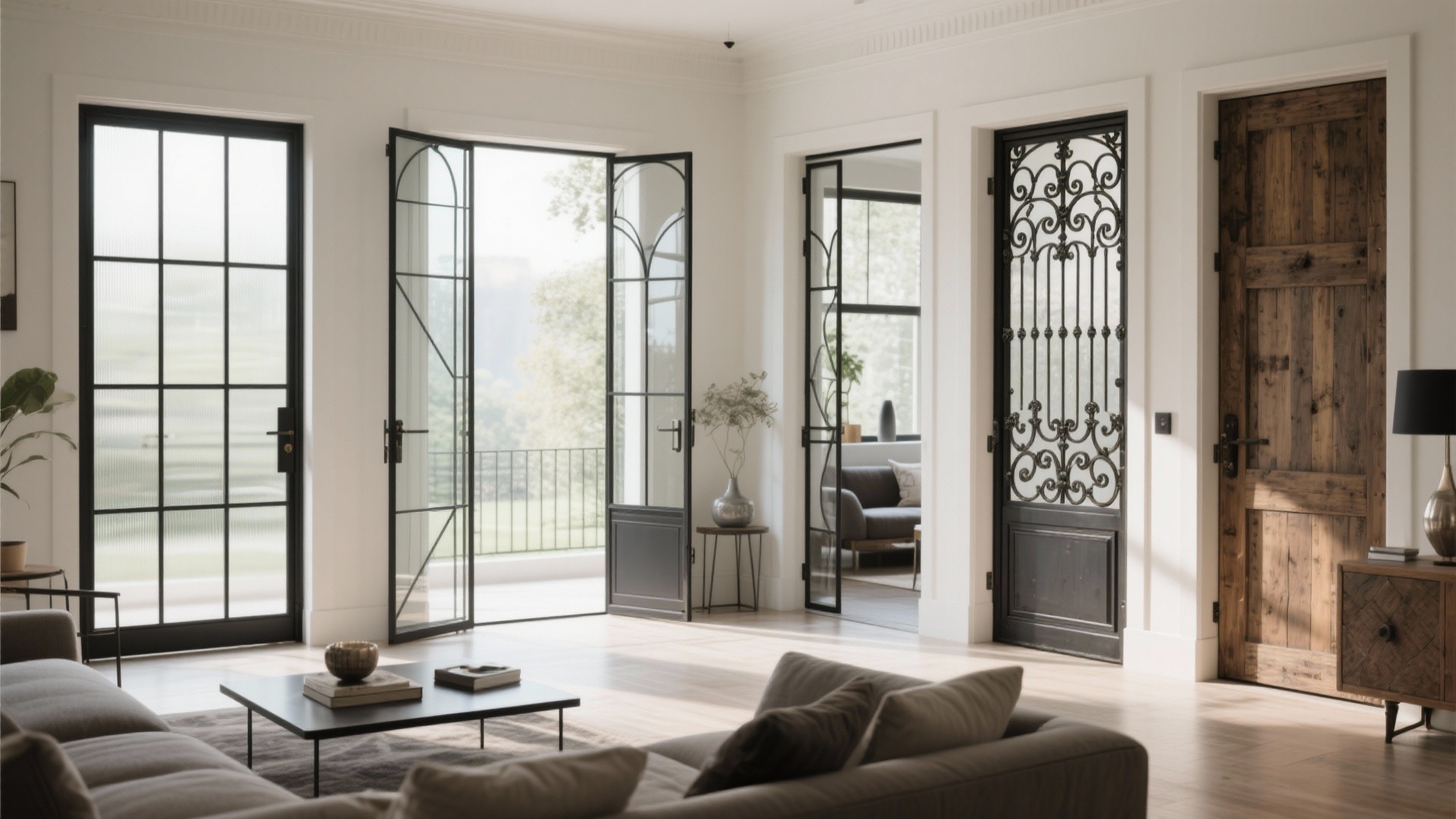 Room Feels Closed Off? 5 Iron Door Ideas for More Light