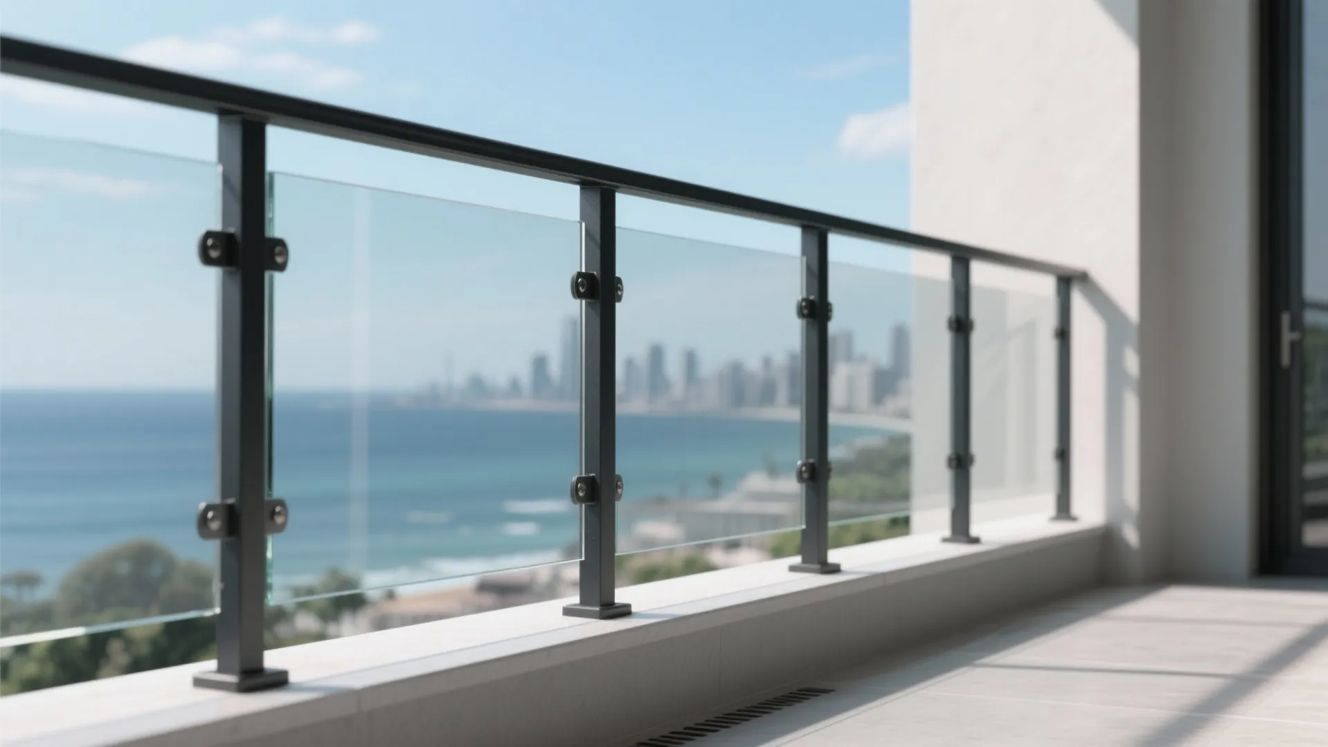 Iron Frames with Glass Panels