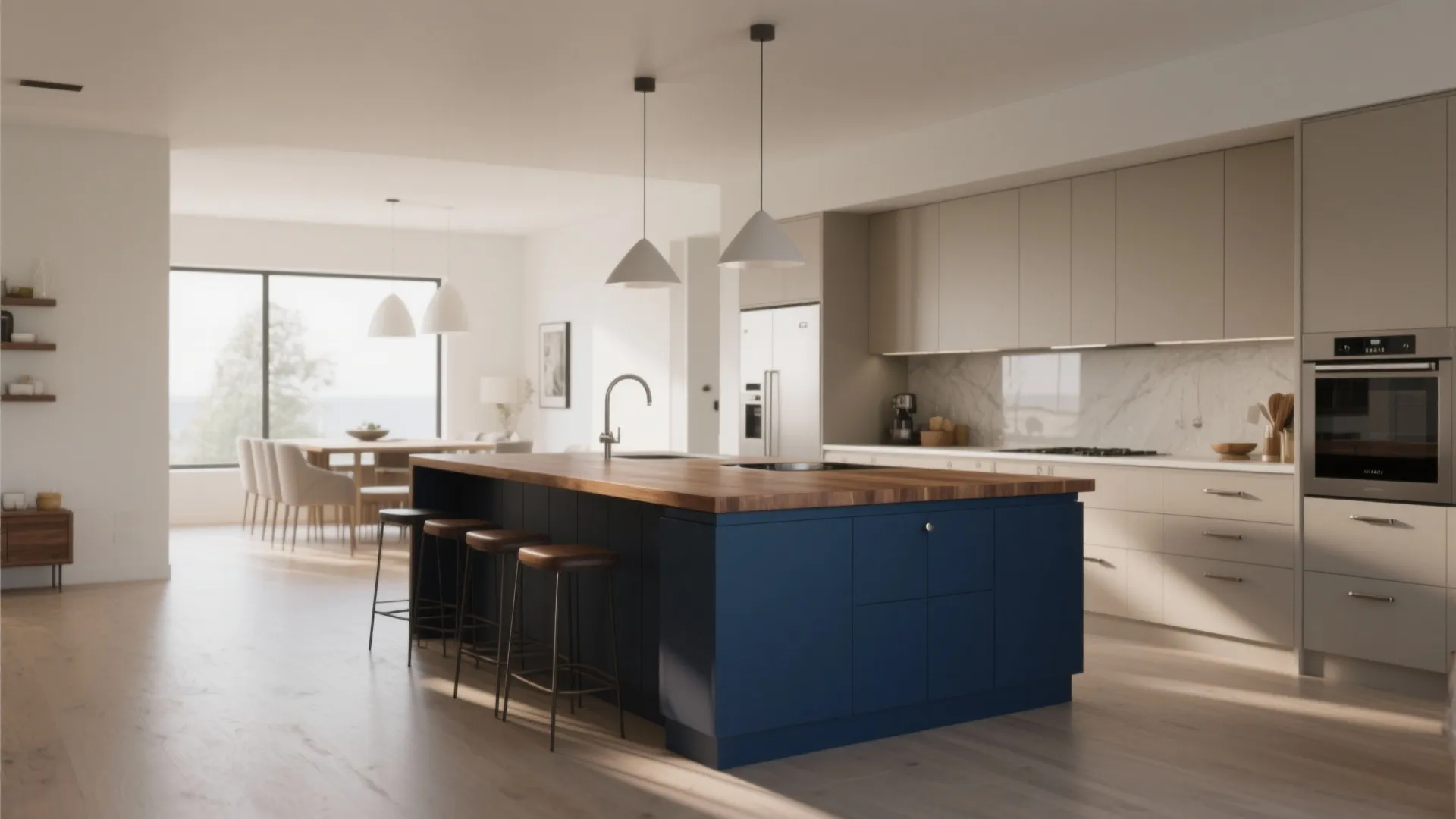 2. Island as the Accent Block