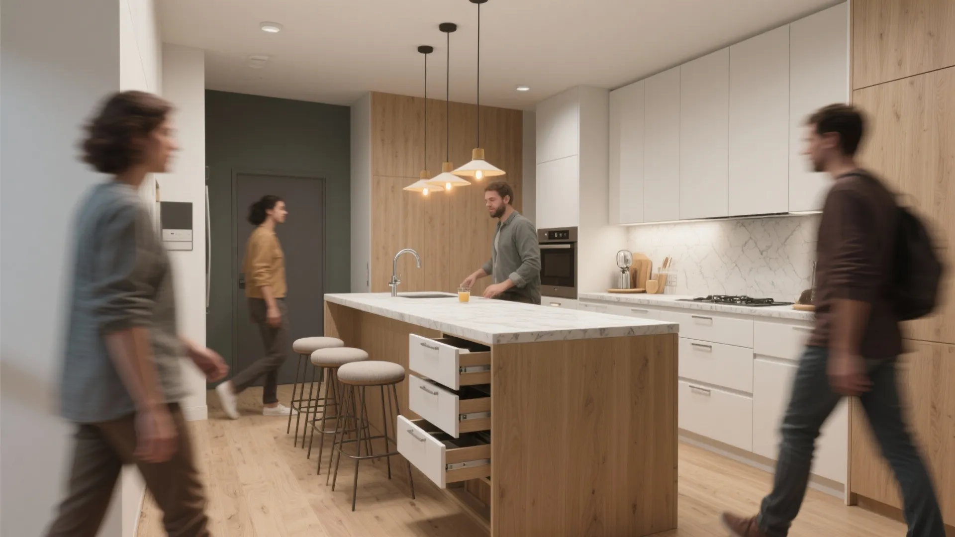 1. Use the Island as an Anchor and Traffic Filter