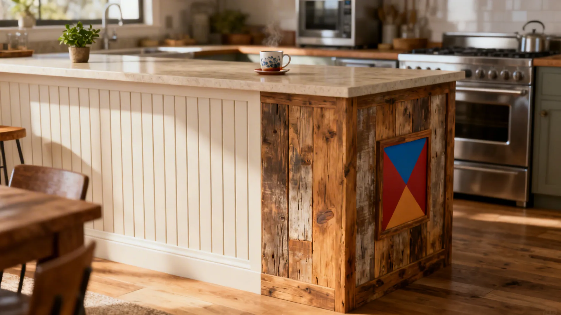 5 DIY Kitchen Island Back Panel Ideas