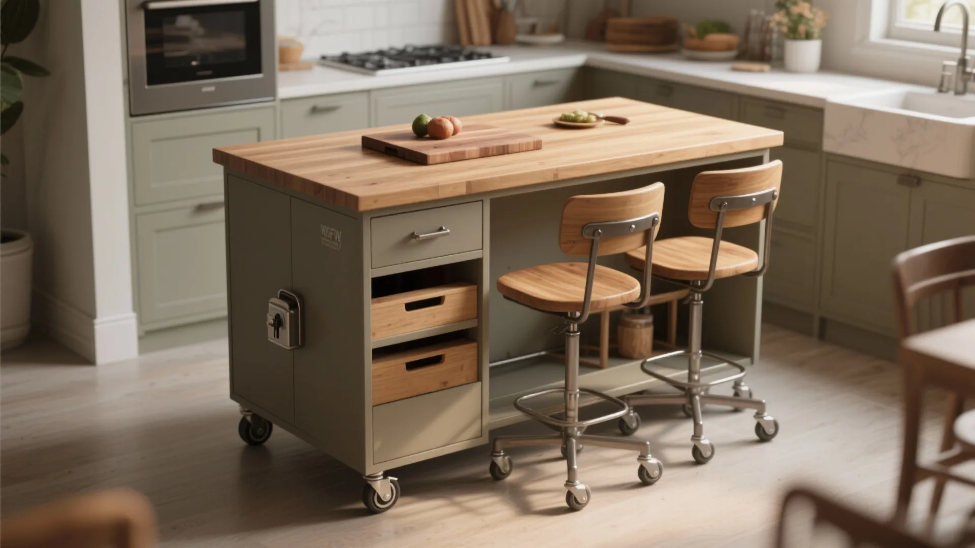 5. Multifunctional Islands on Casters