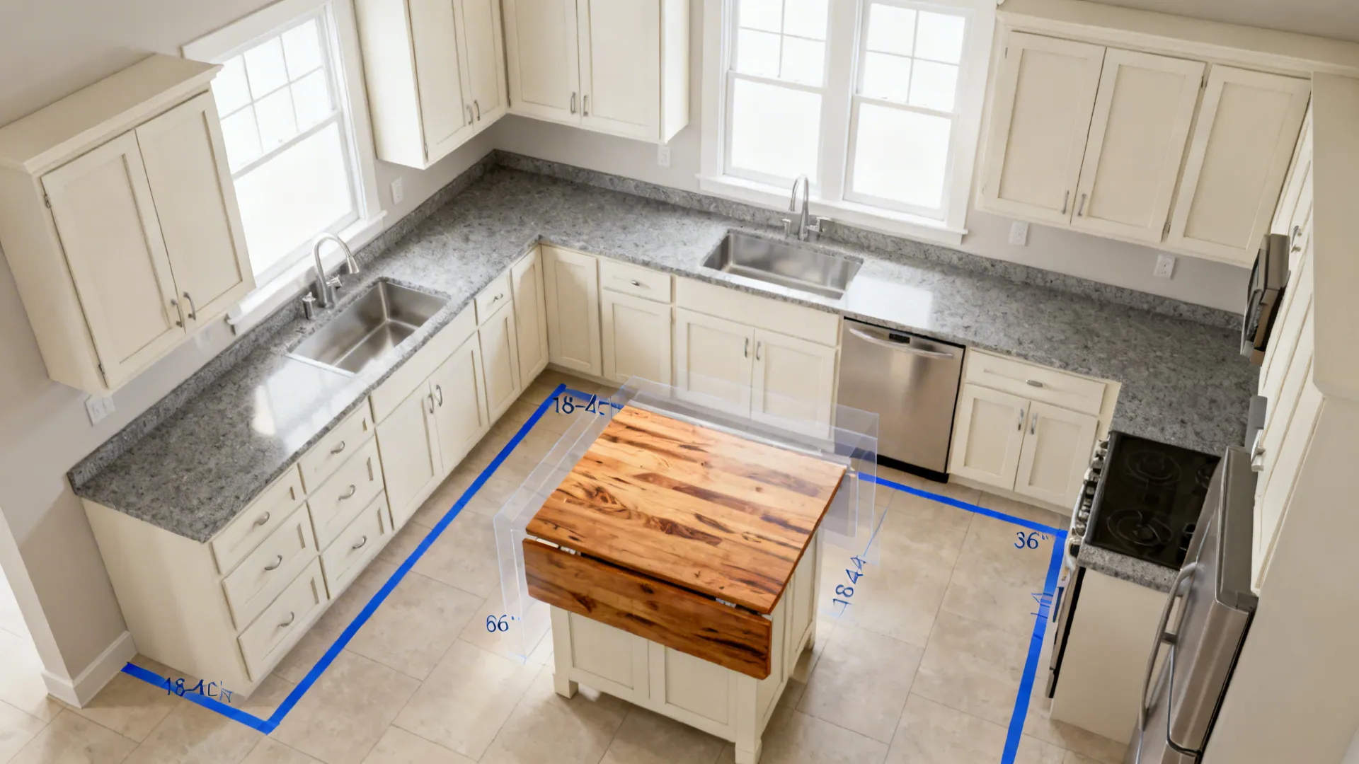 Multifunction Islands and Convertible Surfaces