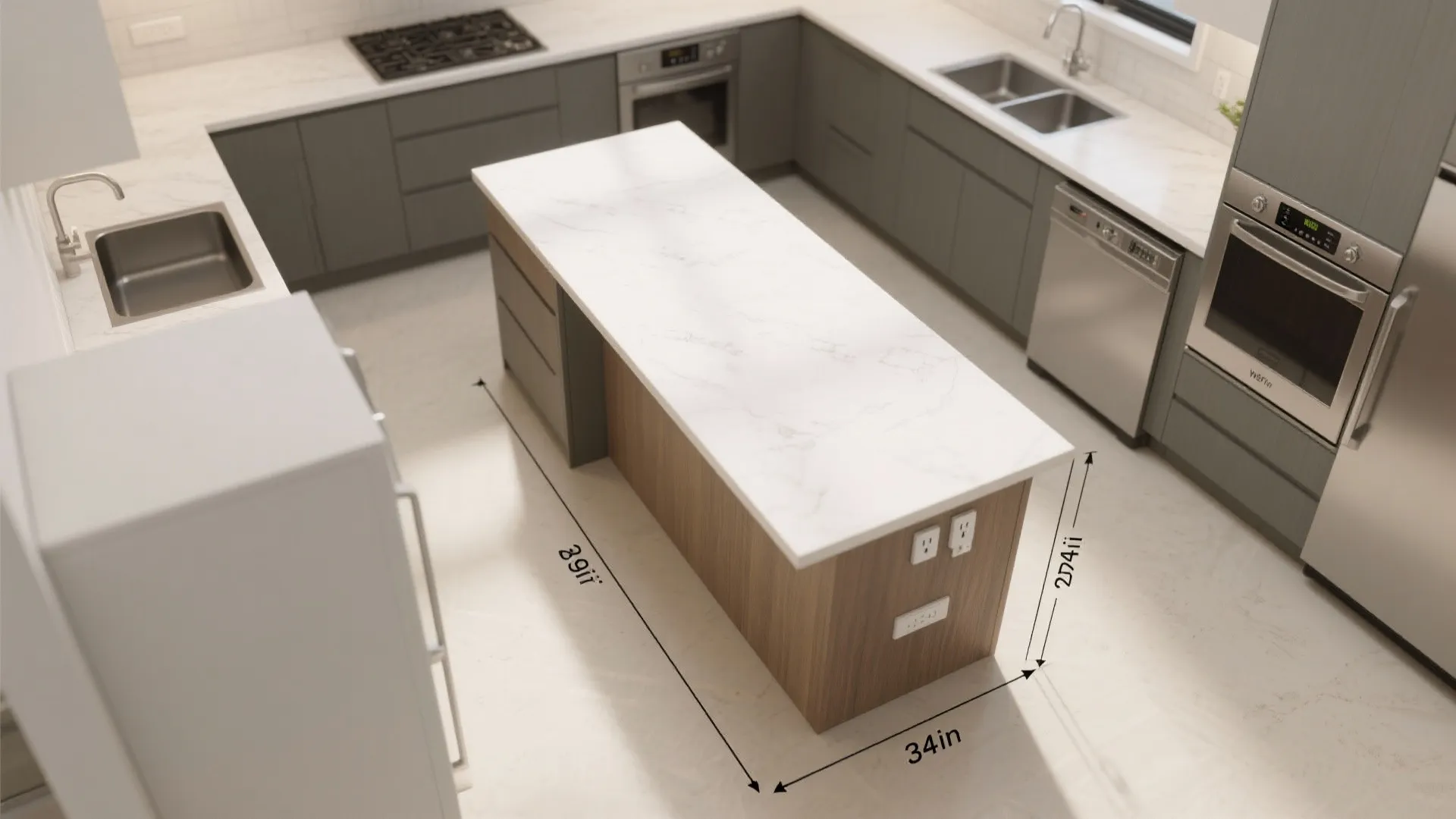 Compact Appliances and Multi-Task Islands