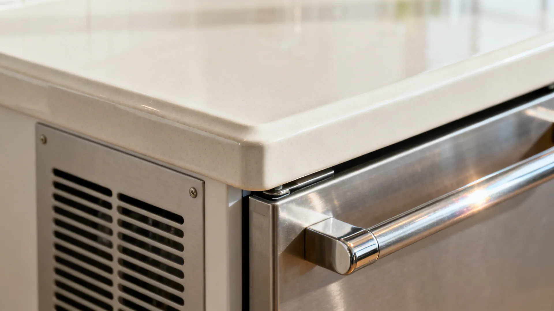 Entertaining Island with Beverage Center and Hidden Storage