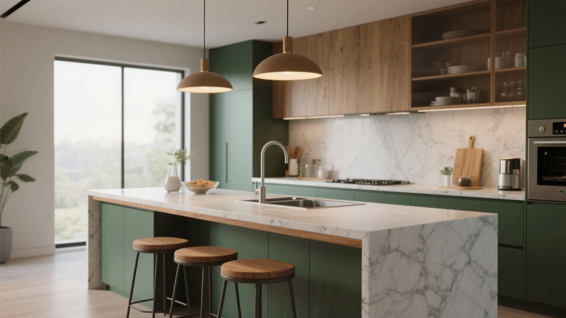 1. Seamless Island That Doubles as Dining