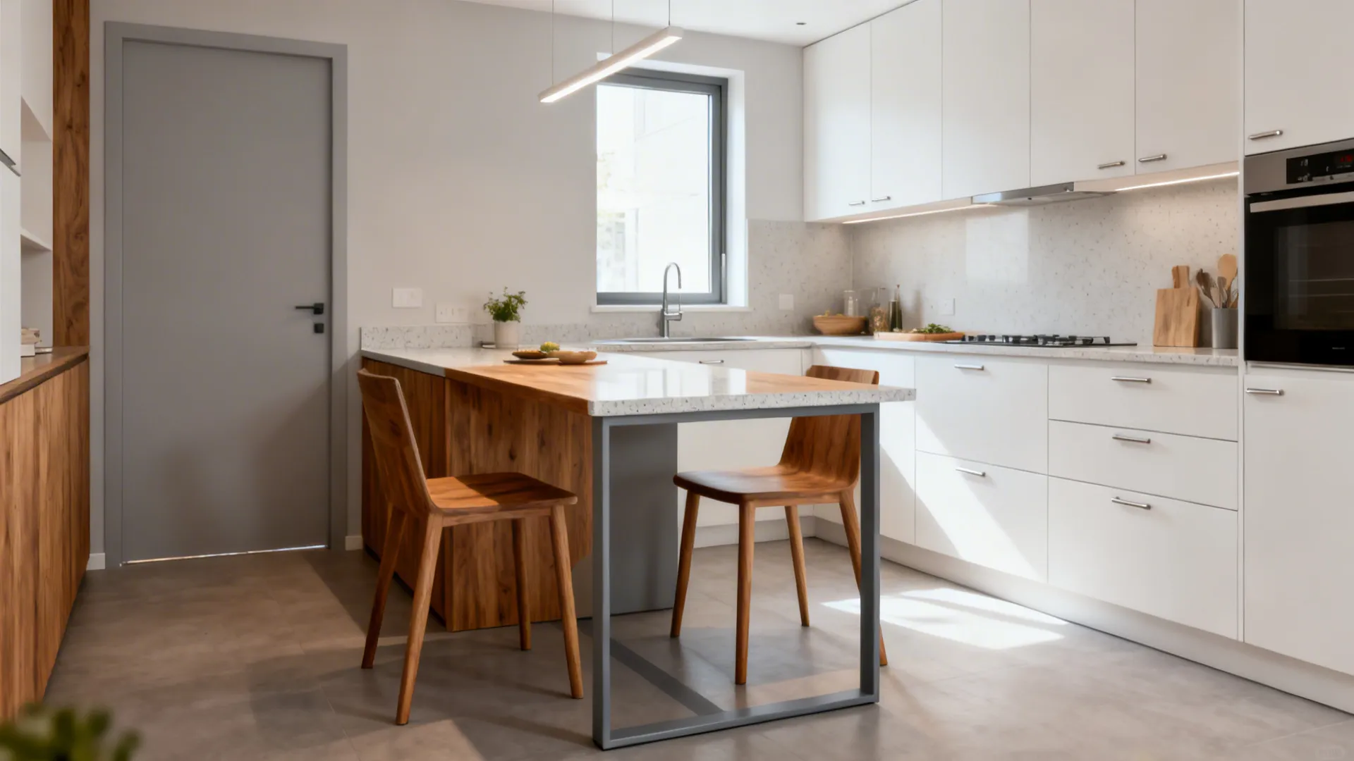 5 Ideas: Kitchen Island with Integrated Dining Table