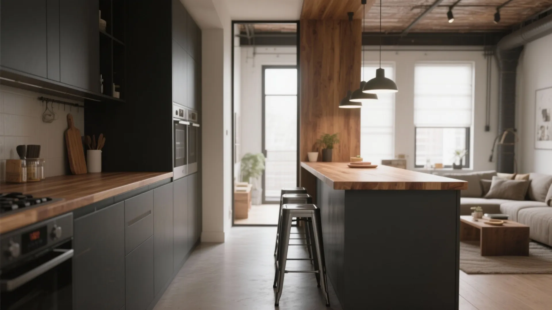 4. Multi-use furniture as a divider