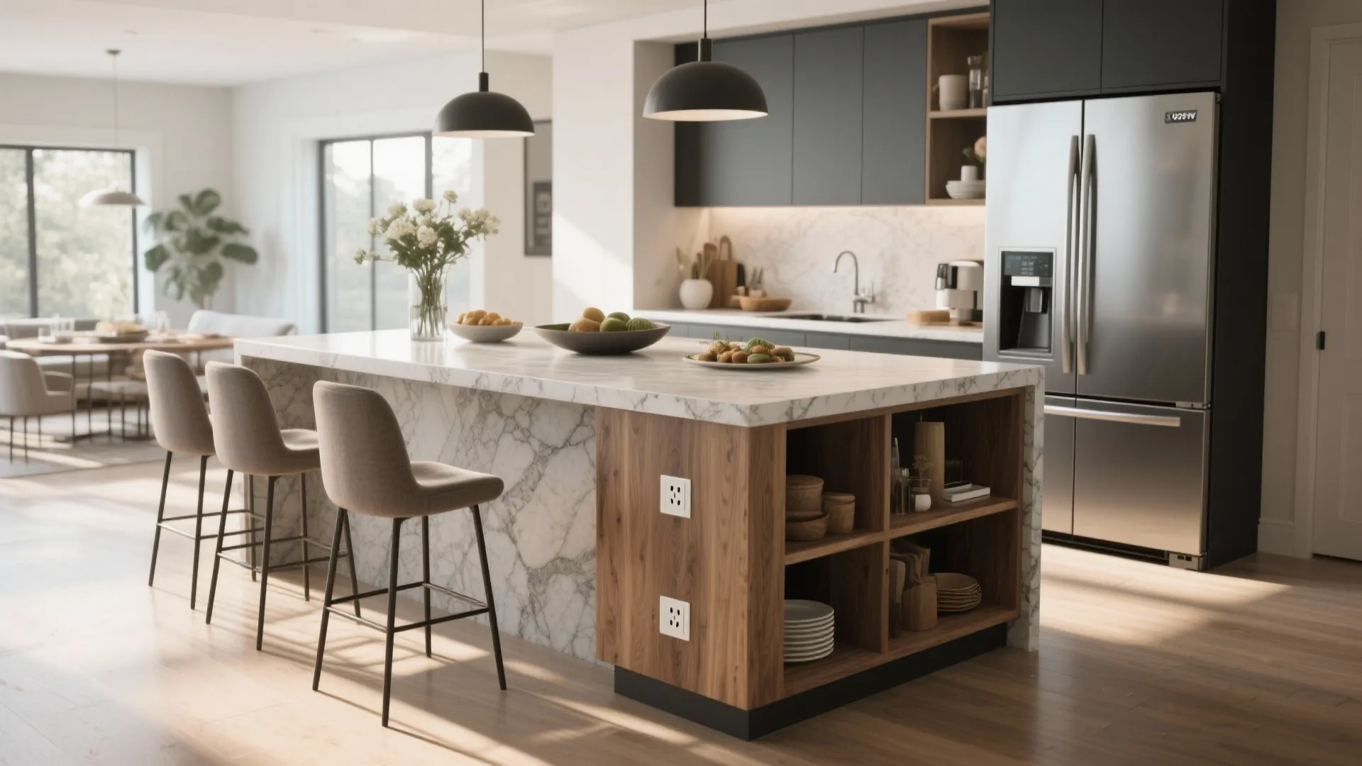 7. Multi-Functional Island