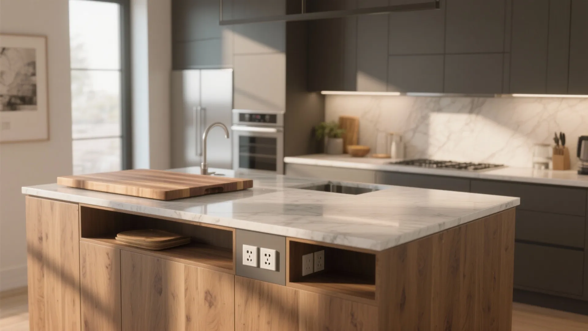 Kitchen Island Outlet Ideas