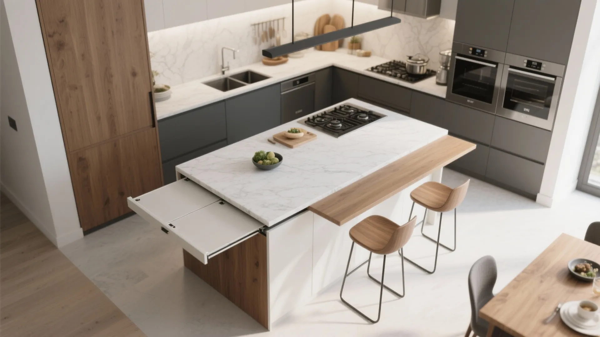 Idea 2: Let the island work overtime