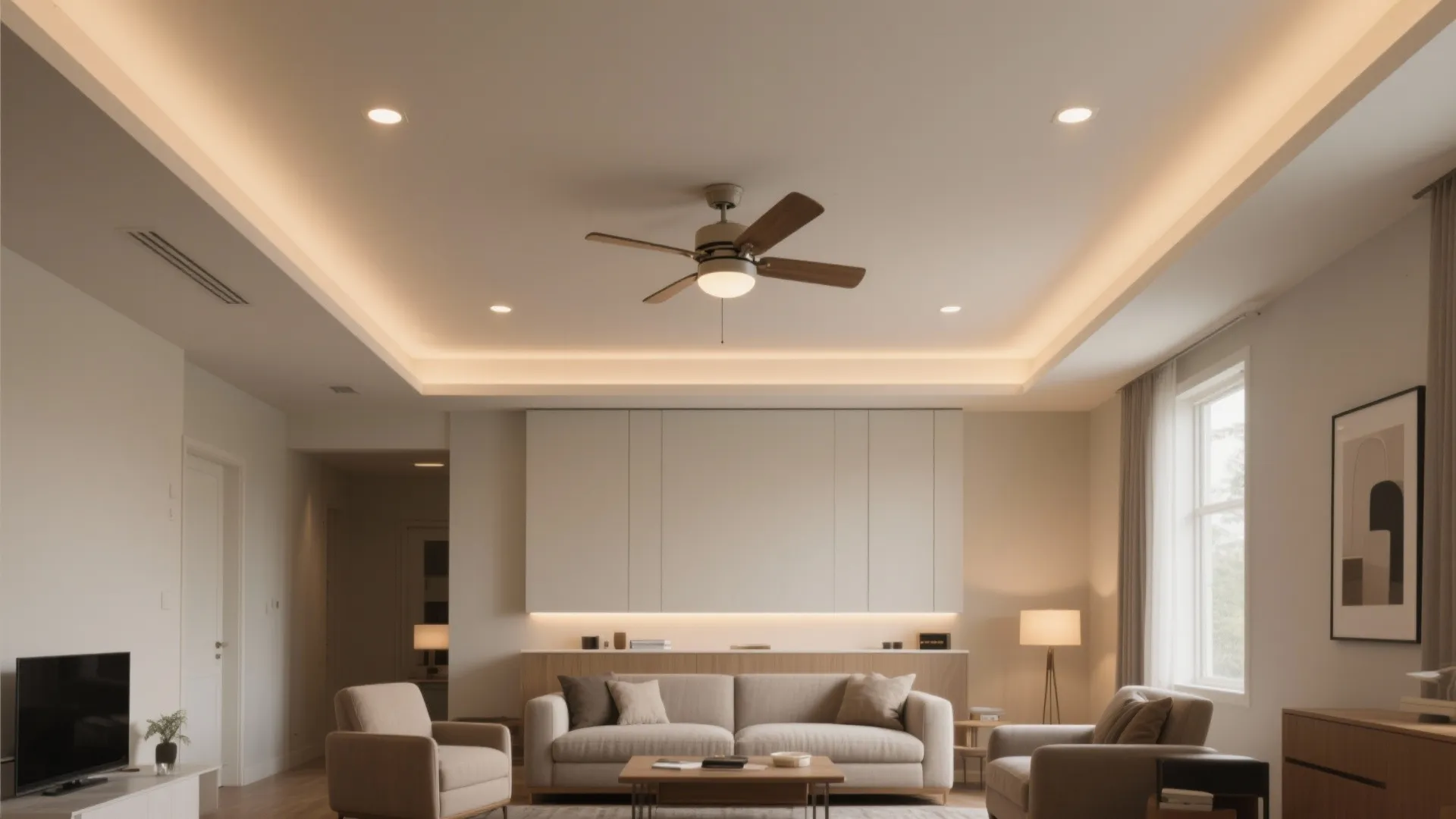 Slim Floating Island Panel