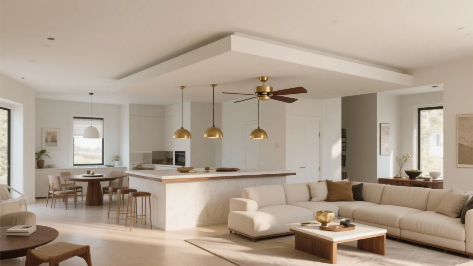 Floating POP Island to Define Zones