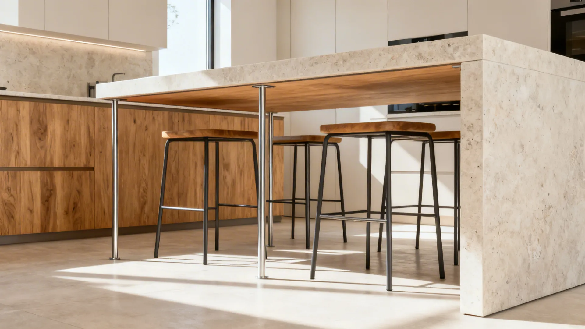 3) Seating Ergonomics: Right-Size Overhangs and Aisles