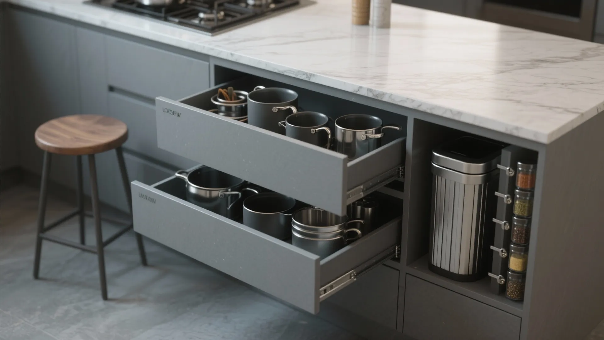 2. Integrated Storage in the Island