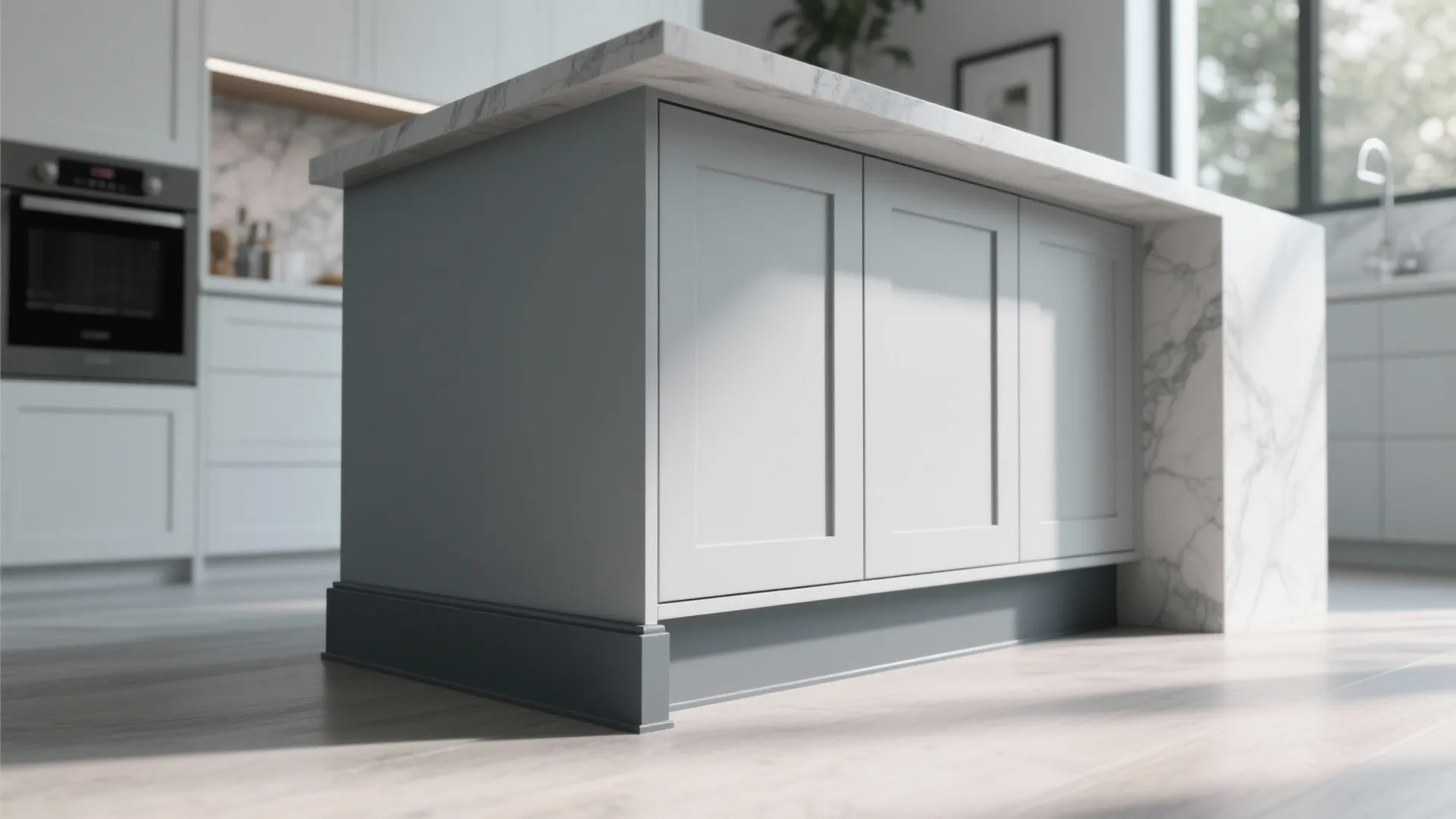 5. Use trim and molding to add subtle contrast