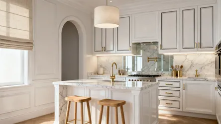 Italian White Modern Classic Kitchen Design: 5 Ideas