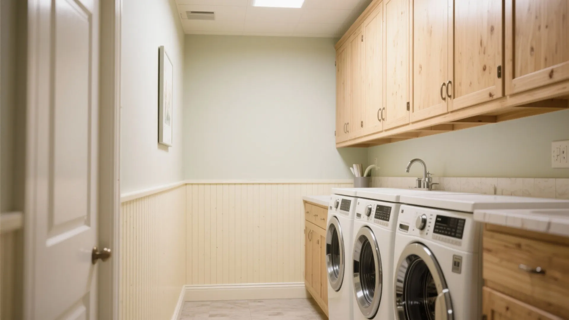 3. Half-Wall Board and Batten