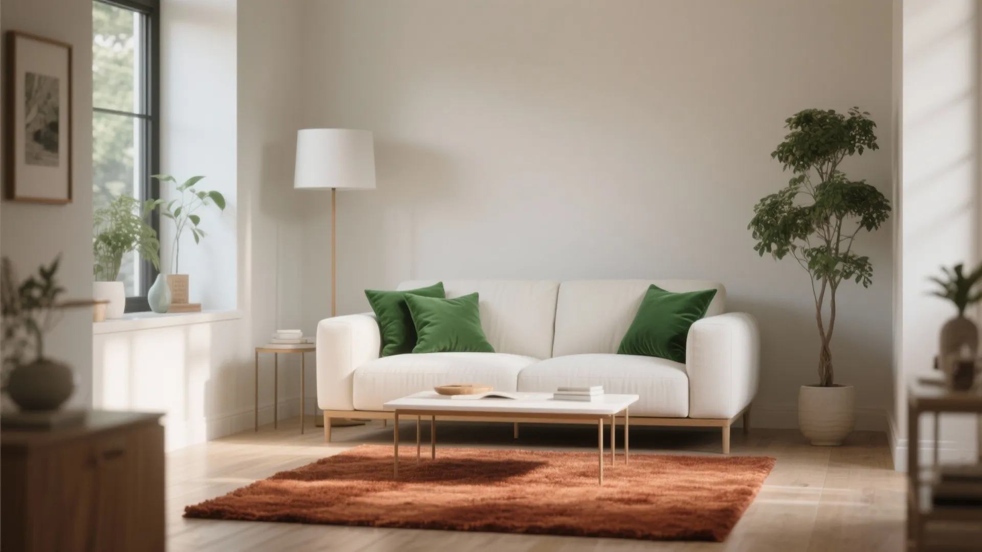 2. Pops of Bold Color