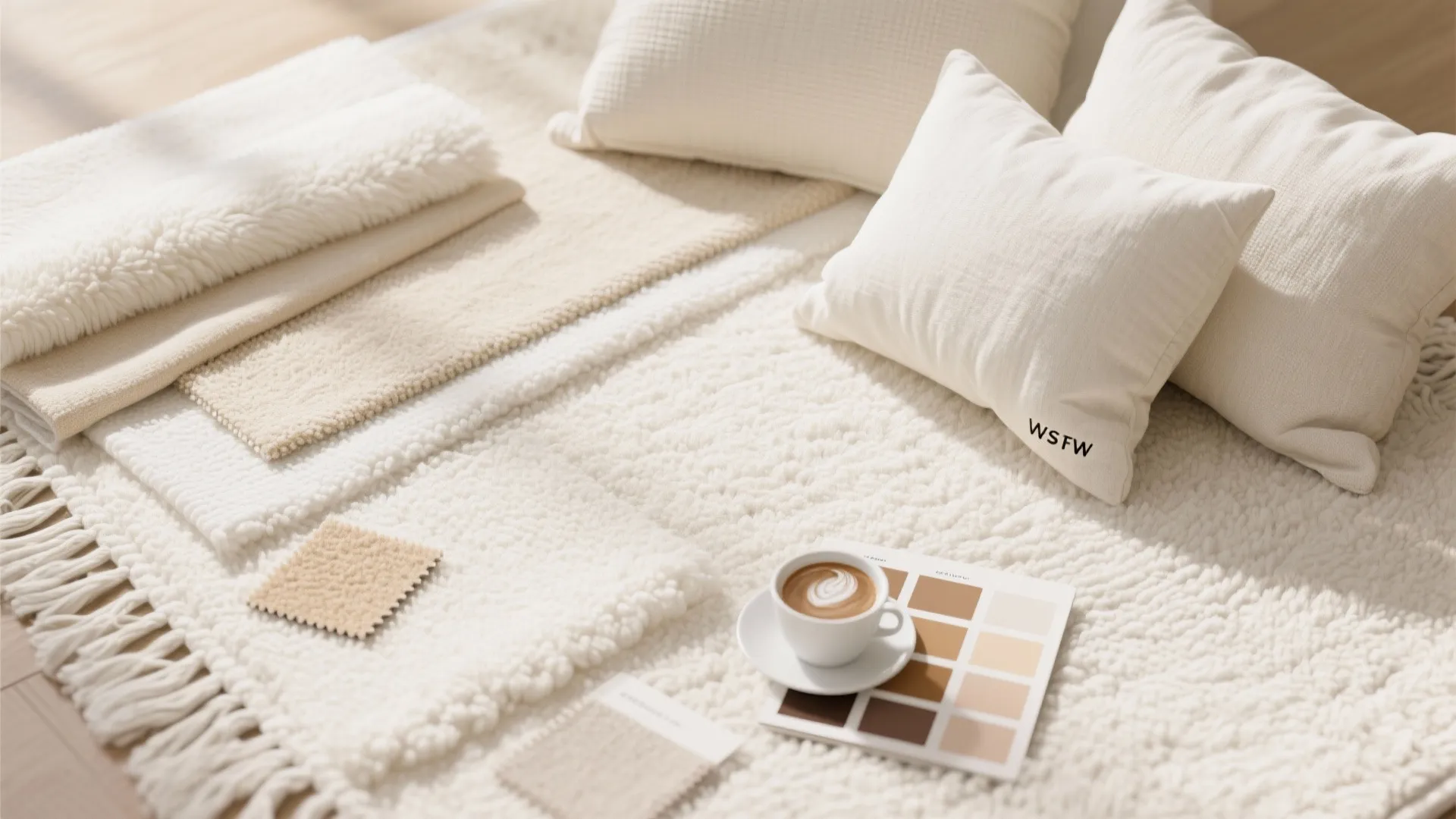 1. Layer Different Ivory Shades