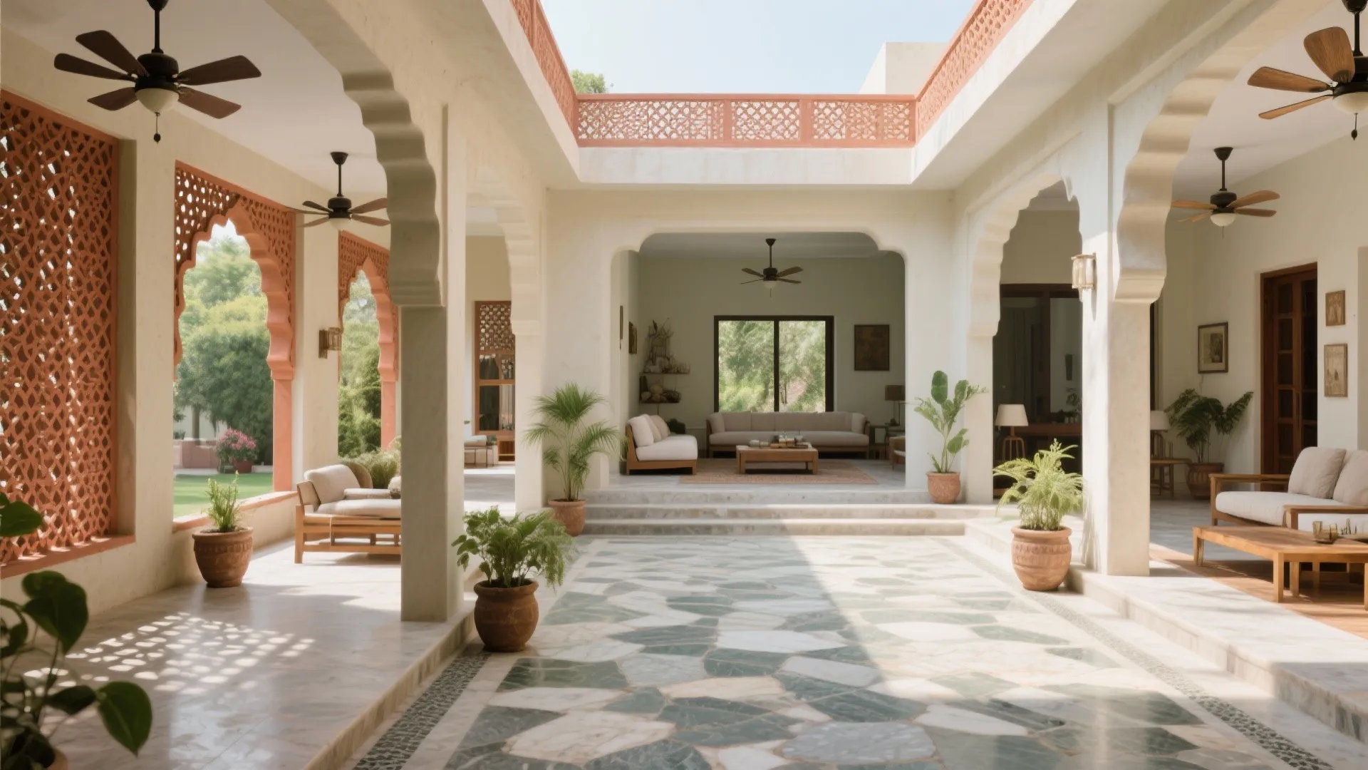 Ahmedabad-Ready Cooling: Courtyards, Jaali, and High-Mass Materials