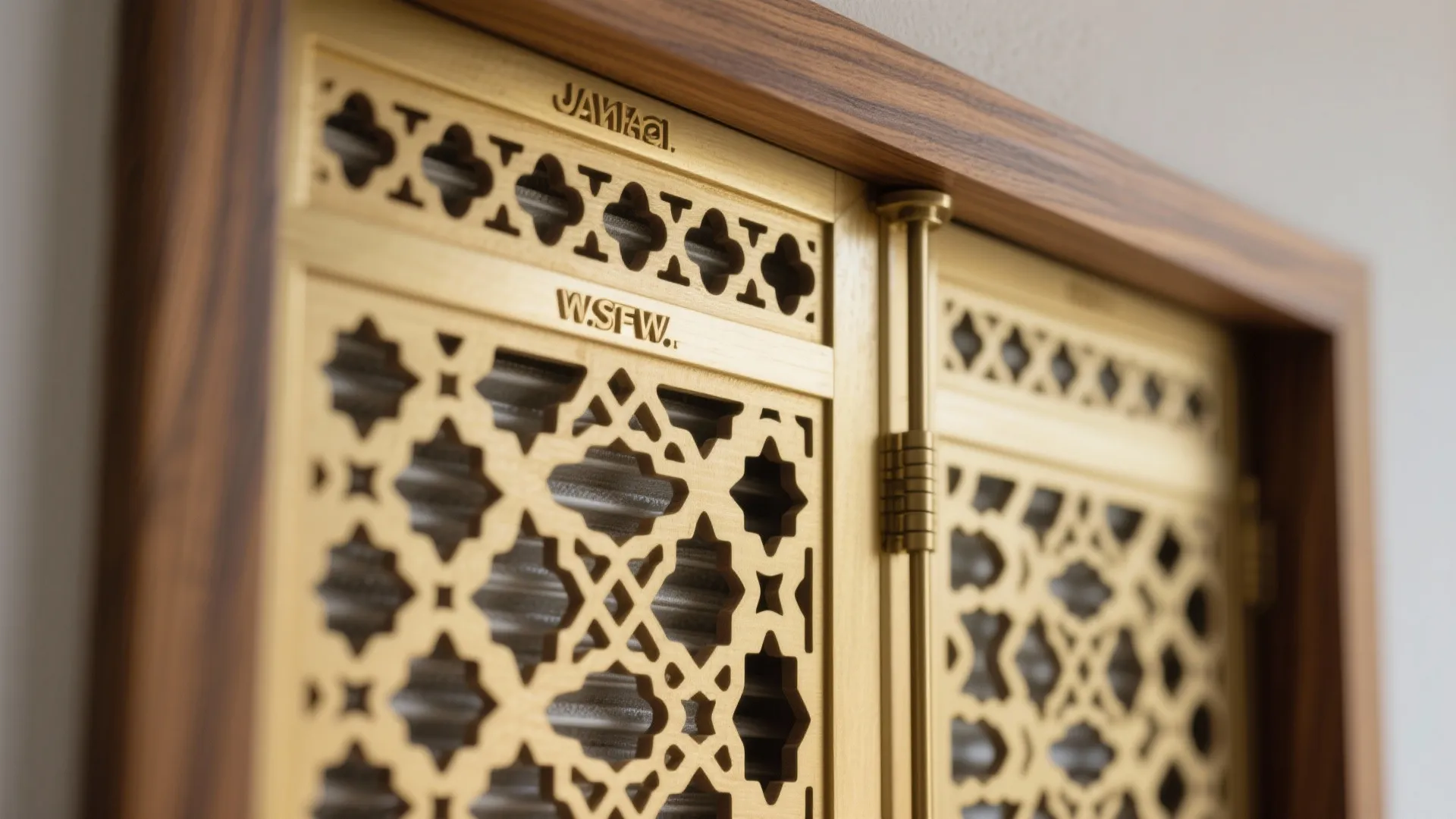 Ventilated Niche with Jaali and Prayer Storage