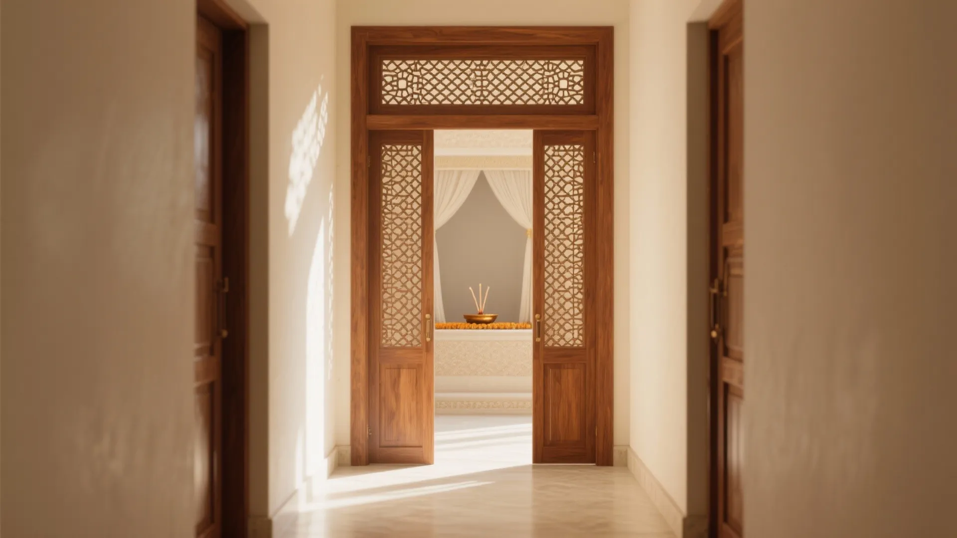 Jaali Wood Screens for Light and Privacy